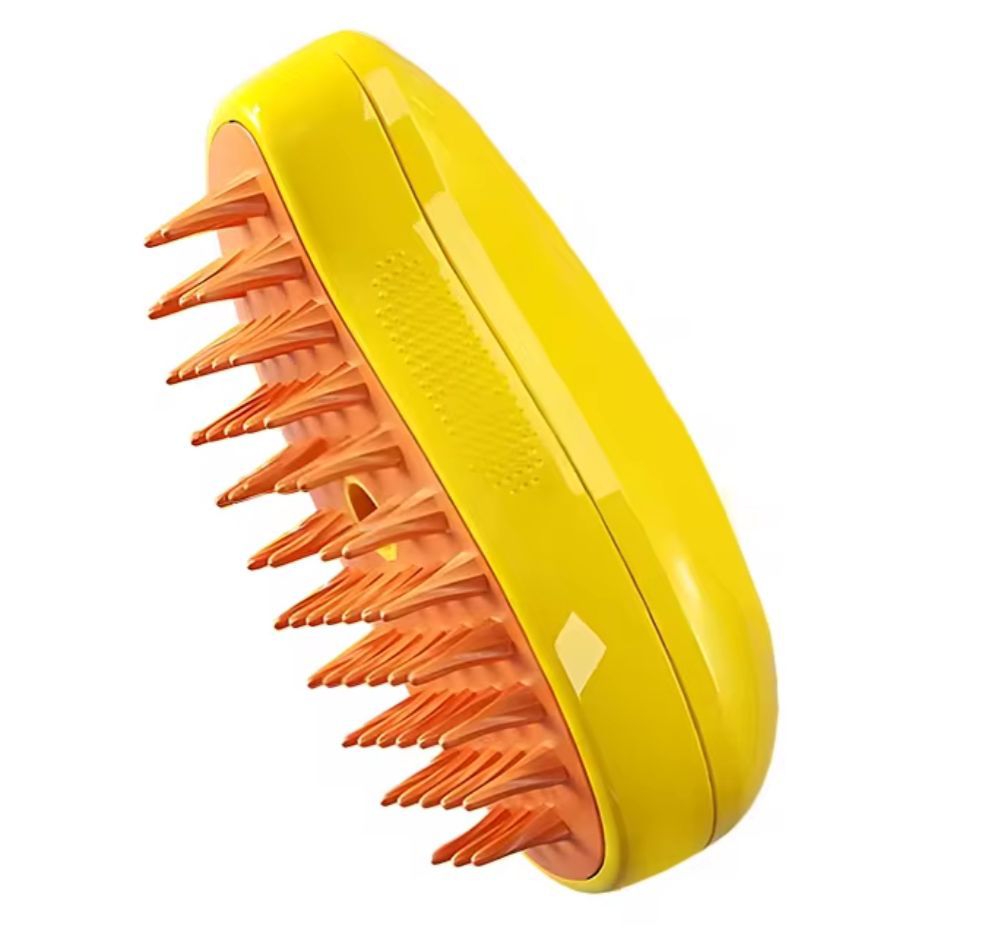 Cepillo vaporizador para mascotas 3 en 1